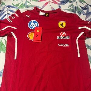 Ferrari Red Racing Team Shirt